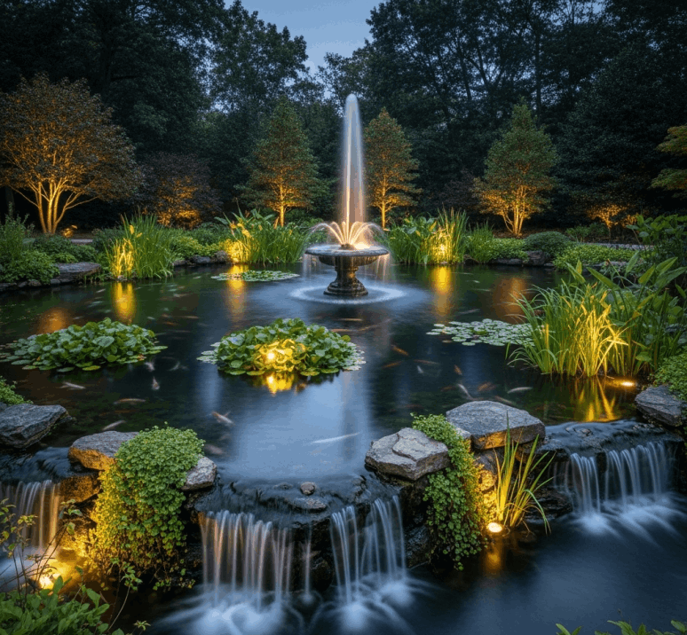 Süs havuzu, bahçe süs havuzu, dekoratif havuz, şelale, fıskiye, gölet, peyzaj havuzu, bahçe peyzajı, havuz aydınlatma, su sesi, dinlendirici havuz, mini havuz, hazır süs havuzu, süs havuzu yapımı, süs havuzu maliyeti, balık havuzu, koi göleti, yapay gölet, su bahçesi, zen bahçesi, bahçe tasarımı, su efekti, görsel havuz, estetik havuz, dış mekan süs havuzu, teras süs havuzu, havuz tamiri, havuz bakımı, çevre düzenlemesi, doğal görünümlü süs havuzu, modern süs havuzu